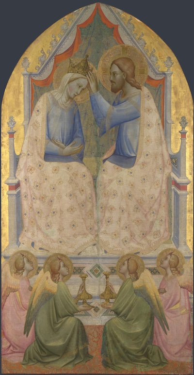 تتويج العذراء ، 1380 بواسطة أنولو جادي