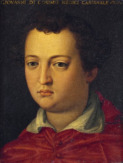 صورة الكاردينال جيوفاني بواسطة كوزيمو الأول دي ميديشي (1542-1562) ، بقلم أنولو برونزينو ، زيت على قماش بواسطة أغنولو برونزينو