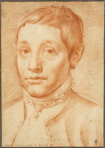 بورتريه لابن الفنان، أنطونيو كاراتشي، أنطونيو كاراتشي بواسطة Agostino Carracci