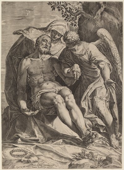 عطف بواسطة Agostino Carracci after Veronese