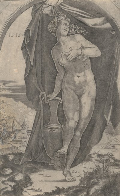 كليوباترا ، بتاريخ 1515. بواسطة أغوستينو فينيزيانو