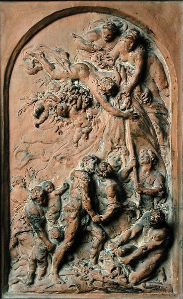 الأخوة ، حوالي 1883 (جص مغطى) بواسطة ايم جول دالو