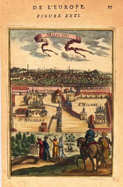 موسكو ، 1683 بواسطة آلان مانيسون ماليت
