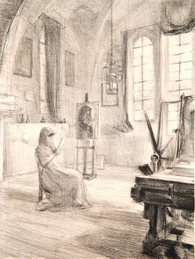 ستوديو ، لا بويسيير ، 1909 بواسطة ألبرت دي بيلروش