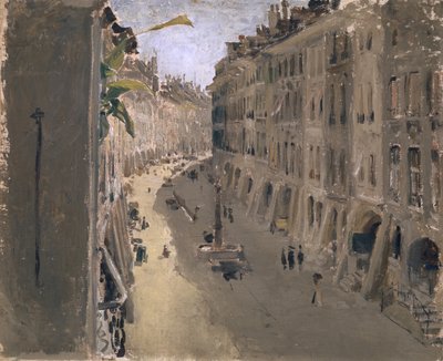 Gerechtigkeitsgasse في برن ، 1880-90 بواسطة ألبرت أنكر