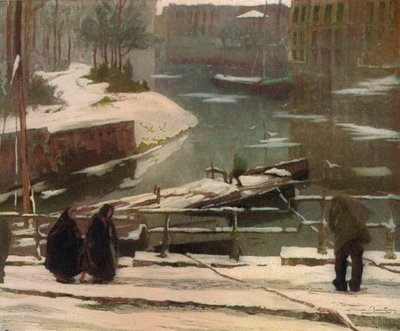 Le Degel A Gand، c1902، 1906-7 بواسطة ألبرت بيرتسوين