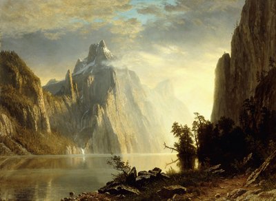 بحيرة في سييرا نيفادا ، 1867 بواسطة ألبرت بيرشتات