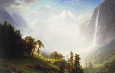 جلالة الجبال ، 1853-57 بواسطة ألبرت بيرشتات