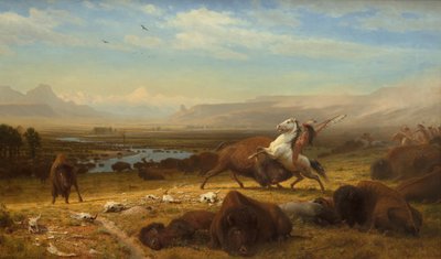 آخر جاموس ، ج 1888 بواسطة ألبرت بيرشتات
