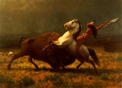 آخر جاموس ، ج 1888 بواسطة ألبرت بيرشتات