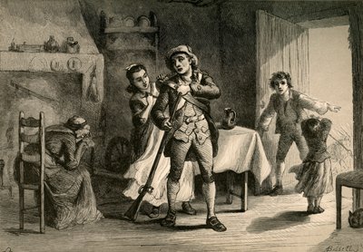 رجل دقيقة يستعد للحرب ، 1877. بواسطة ألبرت بوبيت