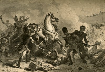 معركة نيو أورليانز - وفاة الجنرال باكينهام ، 1878. بواسطة ألبرت بوبيت