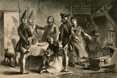 تجنيد الجنود الألمان للخدمة في أمريكا ، 1877. بواسطة ألبرت بوبيت