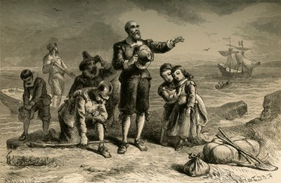 هبوط الحجاج 1877. بواسطة ألبرت بوبيت