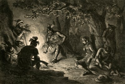 سجناء من وايومنغ فالي ، 1877. بواسطة ألبرت بوبيت