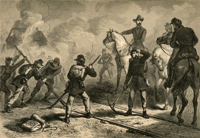 مسيرة شيرمانز إلى البحر ، 1878. بواسطة ألبرت بوبيت