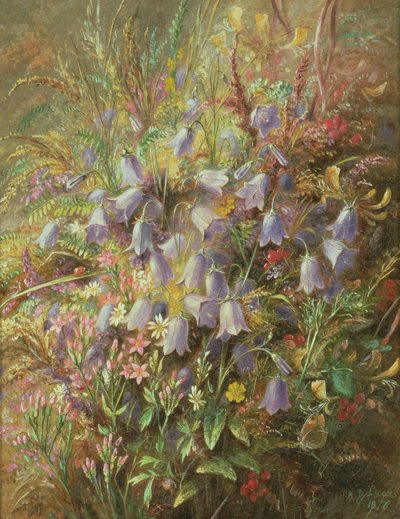 Harebells وغيرها من الزهور والأعشاب الغابة بواسطة ألبرت دورر لوكاس