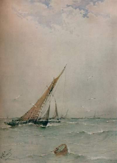 Harwich ، North Sea Trawlers ، c1900 بواسطة ألبرت إرنست ماركس