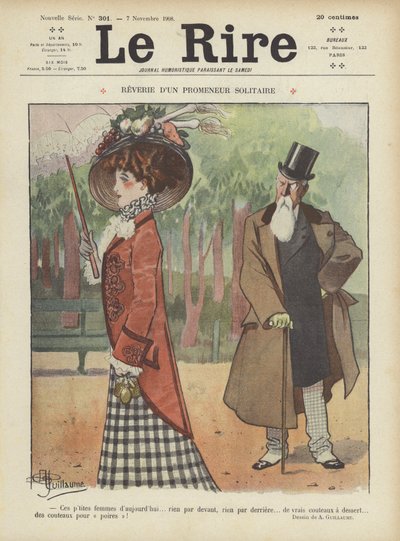 رسم توضيحي لـ Le Rire بواسطة Albert Guillaume