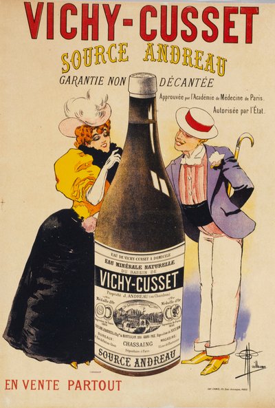Vichy-Cusset - المصدر Andreau ، ج. 1895. بواسطة ألبرت غيوم