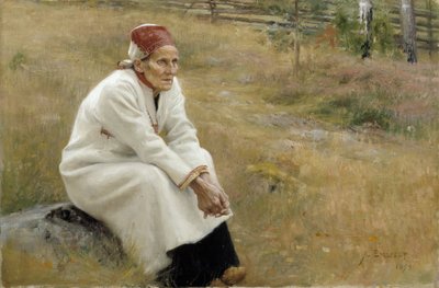 لارين باراسك ، 1893 بواسطة ألبرت جوستاف أريستيدس إديلفيلت
