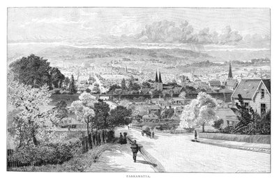 باراماتا ، نيو ساوث ويلز ، أستراليا ، 1886. بواسطة ألبرت هنري فولوود