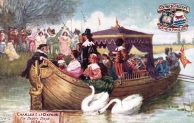 تشارلز الأول في أكسفورد ، الأيام السعيدة ، 1636 بواسطة ألبرت جنر. لودوفيسي