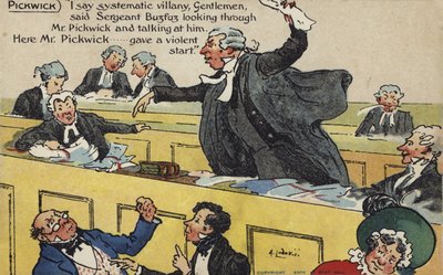 أوراق بيكويك بواسطة ألبرت جنر. لودوفيسي