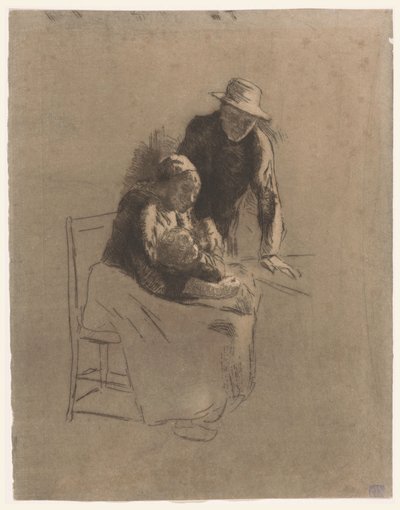 عائلة مزارع بواسطة Albert  Neuhuys