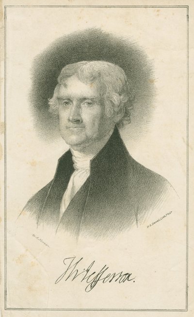 توماس جيفرسون ، 1840 بواسطة ألبرت نيوسام