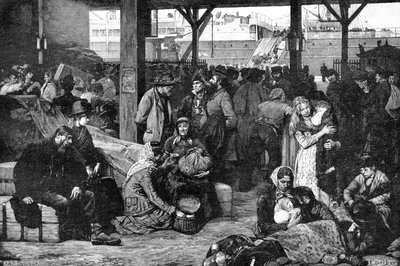 الهجرة إلى الولايات المتحدة الأمريكية بواسطة ألبرت بيير داوانت