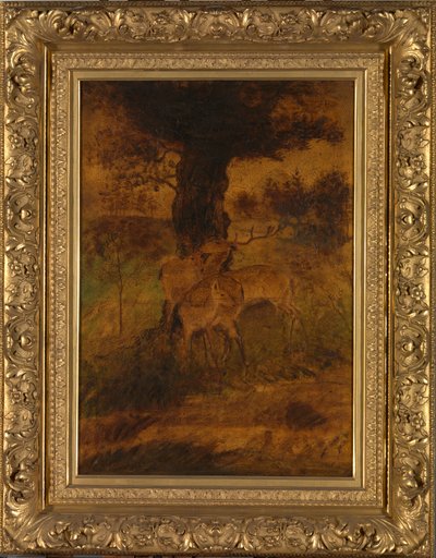 الأيل واثنان هل ، كاليفورنيا. 1870s. بواسطة ألبرت بينكهام رايدر