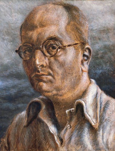بورتريه ذاتي ، لألبرتو سافينيو (1891-1952). إيطاليا ، القرن العشرين. بواسطة أندريا دي شيريكو