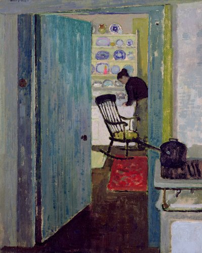 الكرسي الهزاز (زيت على قماش) بواسطة البرتو موروكو