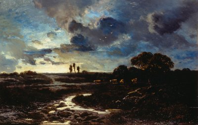 مراعي في الريف الفرنسي بواسطة البرتو باسيني