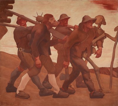 رقصة الموت من Anno Nine بواسطة Albin Egger-Lienz
