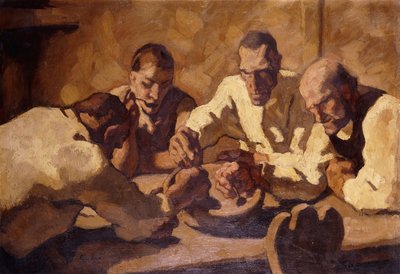 الوجبة بواسطة Albin Egger Lienz
