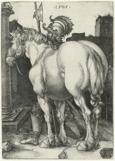 الحصان الكبير بواسطة ألبريشت (بعد) Durer أو Duerer