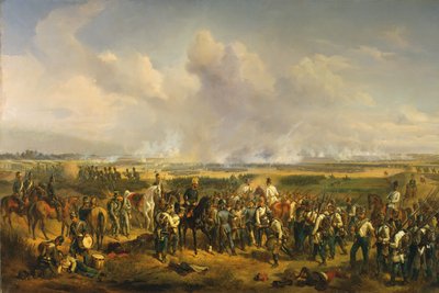 معركة سزريج في 5 أغسطس 1849 ، 1853. بواسطة ألبريشت آدم