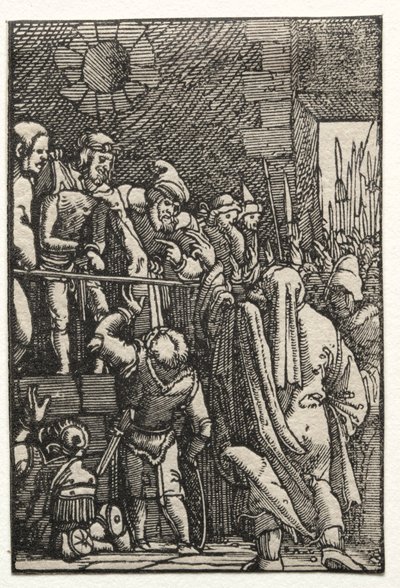 سقوط وفداء الإنسان: Ecce Homo ، c. 1515. بواسطة ألبريشت التدورفر