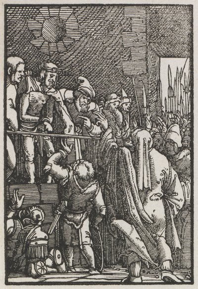 سقوط وفداء الإنسان: Ecco Homo ، c. 1515. بواسطة ألبريشت التدورفر