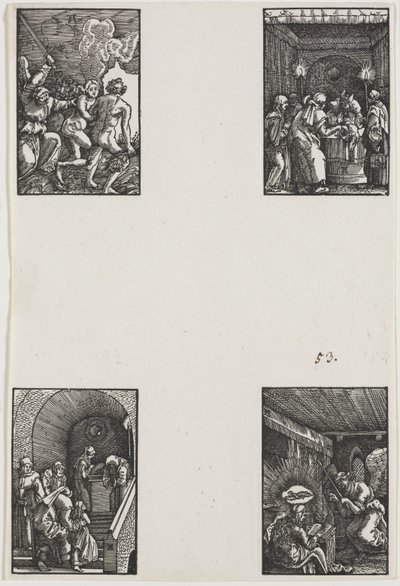 سقوط وفداء الإنسان ، ج. 1515. بواسطة ألبريشت التدورفر