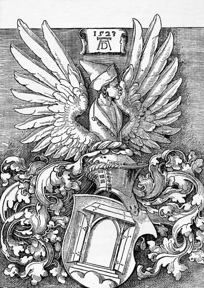 "محامل شعارات من عائلة Durer" ، 1523 ، 1906 بواسطة ألبريشت دورر