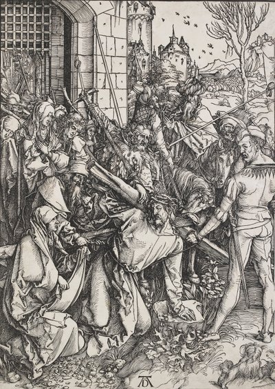 المسيح يحمل الصليب 1498-1499 بواسطة ألبريشت دورر