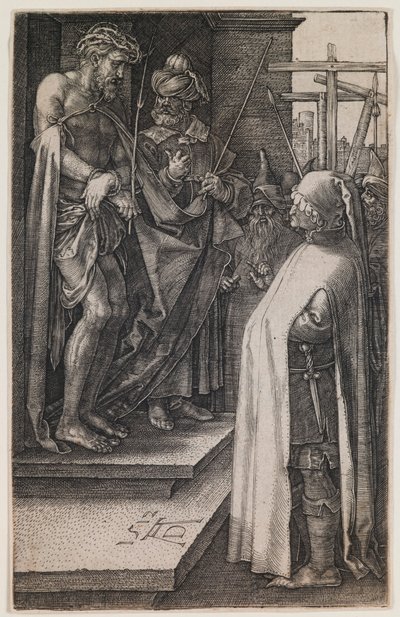 Ecce Homo ، من سلسلة "The Engraved Passion" بواسطة ألبريشت دورر
