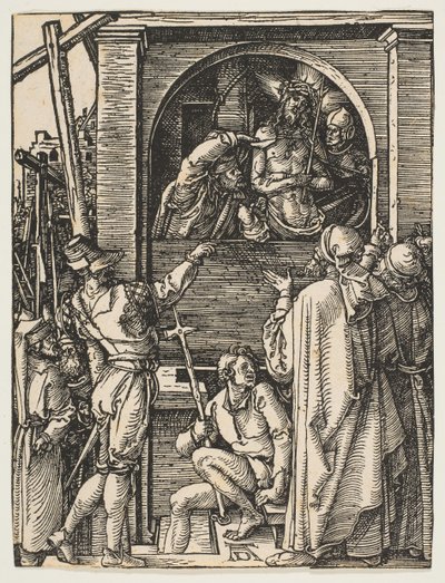 Ecco Homo ، من The Small Passion ، كاليفورنيا. 1509. بواسطة ألبريشت دورر