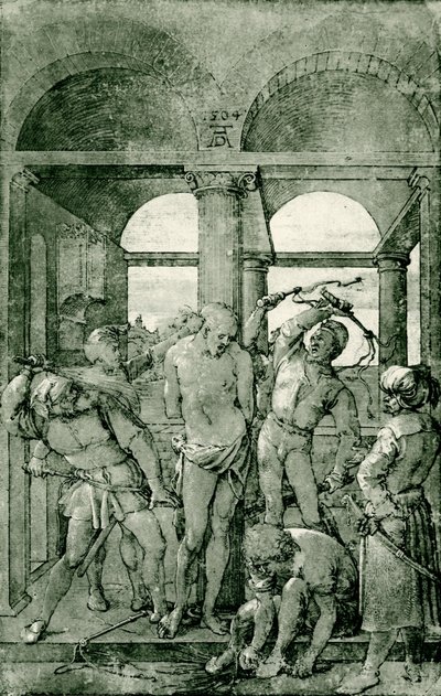 جلد المسيح بواسطة Albrecht Dürer