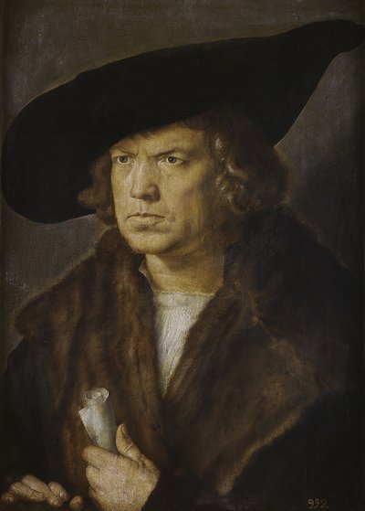صورة لرجل غير معروف بواسطة Albrecht Dürer