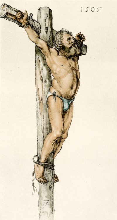 ادرس على اللص الأيمن بواسطة Albrecht Dürer