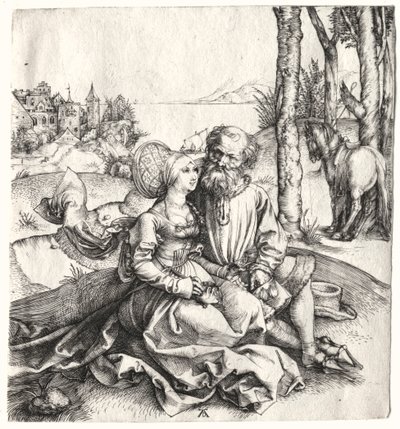 عرض الحب أو الزوجين السيئين ، 1495-1496. بواسطة ألبريشت دورر